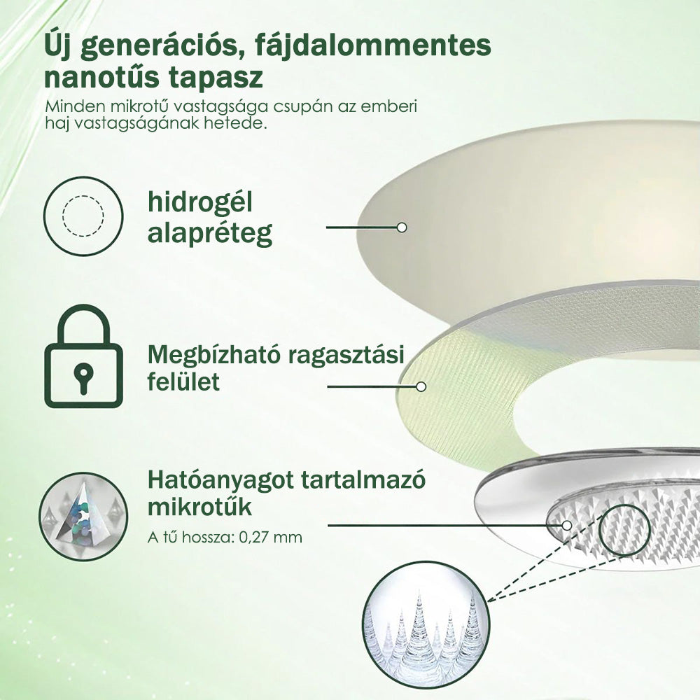 🇭🇺🎁 Az Európai Unió és Magyarország hatályos jogszabályainak megfelelően | 🧑‍⚕️ GFOUK® Moringa · Berberin × NAD+ 10 az 1-ben Fejlett Nanomikrotűs Tapasz | Tudományosan megalapozott | 10 az 1-ben formula | Látható eredmények 7 nap alatt ✅